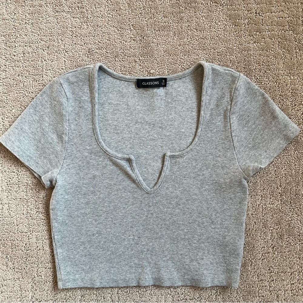 Glassons Notched Baby Tee